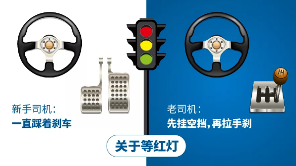 经典!新手司机和老司机的区别